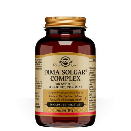 Dima Solgar Complex Integratore per Dimagrire 60 Capsule