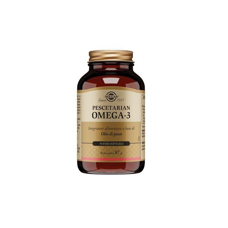 Solgar Pescetarian Omega 3 Integratore per il Cuore 50 Perle Soft