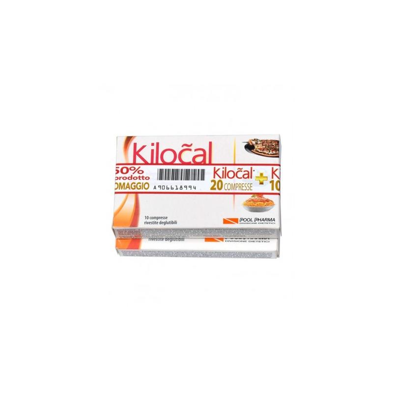 Pool Pharma Kilocal Integratore per Dimagrire Bipack 20CPR+20CPR