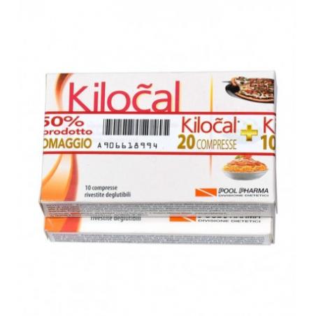 Pool Pharma Kilocal Integratore per Dimagrire Bipack 20CPR+20CPR