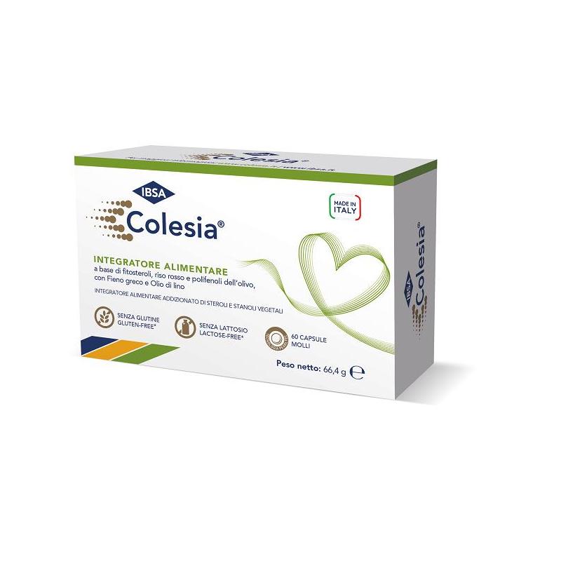 Ibsa Colesia Soft Gel integratore per il colesterolo 60 capsule