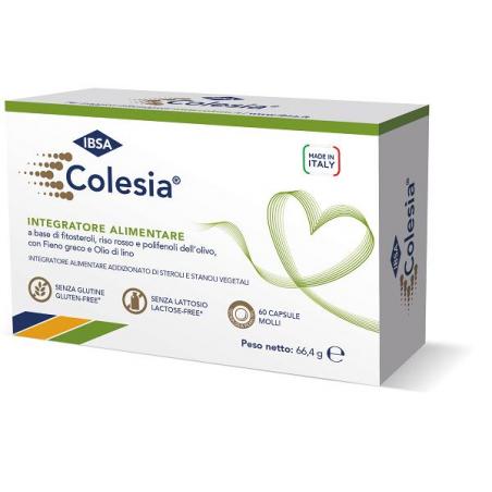 Ibsa Colesia Soft Gel integratore per il colesterolo 60 capsule