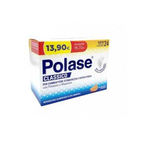 Polase Classico Arancia Integratore di Sali Minerali 24 Bustine