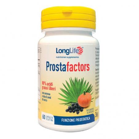 LongLife Prostafactors integratore per la Prostata 60 Perle