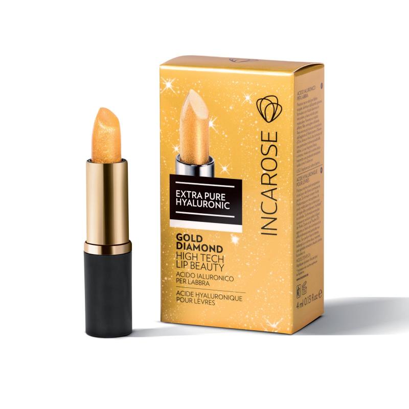 Incarose Eph Gold Diamond Stick Trattamento Nutriente per Labbra 4 ml