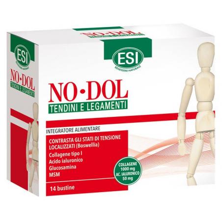 ESI No Dol Tendini e Legamenti Integratore per il Benessere delle Articolazioni  14 Bustine