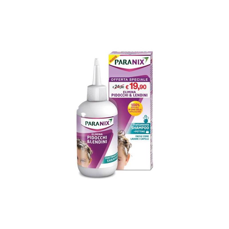 Paranix Trattamento Shampoo per pidocchi e lendini 200 ml - Trattamenti  Anti Pidocchi