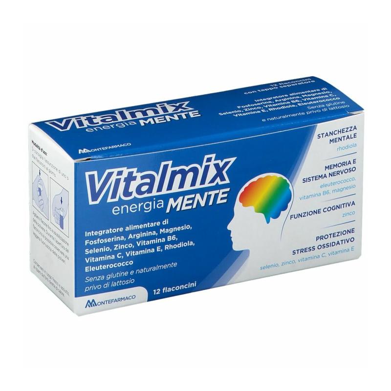 Montefarmaco Vitalmix Mente 12 Flaconcini