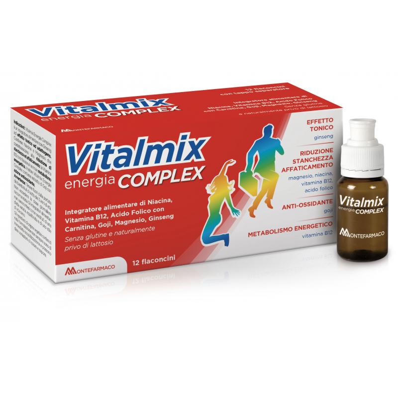 Montefarmaco Vitalmix Complex Integratore Antiossidante Effetto Tonico 10 ml