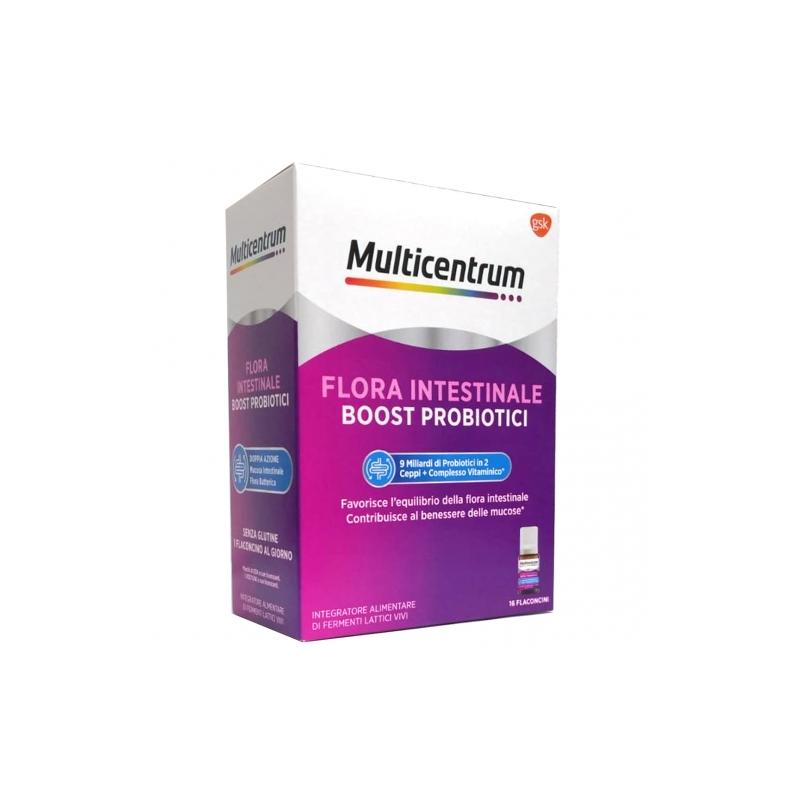 Multicentrum Flora Intestinale Boost Probiotici 16 Flaconcini