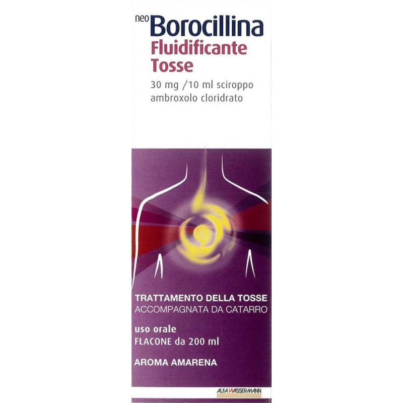 NEO BOROCILLINA FLUIDIFICANTE TOSSE 30 MG/10 ML SCIROPPO - FLACONE 200 ML