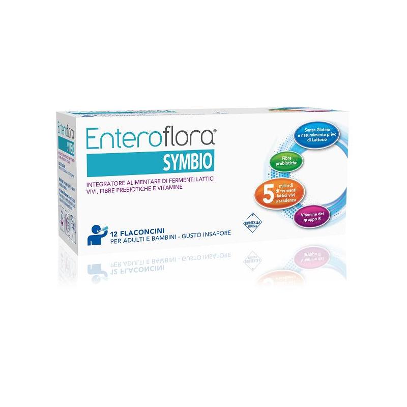 Enteroflora Symbio 12 Flaconcini Da 10 Ml - Scadenza 31/10/2025 Enteroflora Symbio 12 Flaconcini Da 10 Ml - Scadenza 31/10/2025