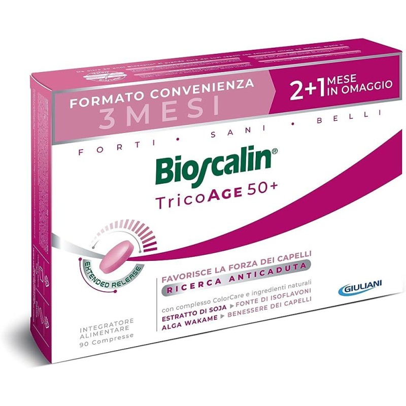 Bioscalin Tricoage Integratore per la Salute dei Capelli 90 Compresse