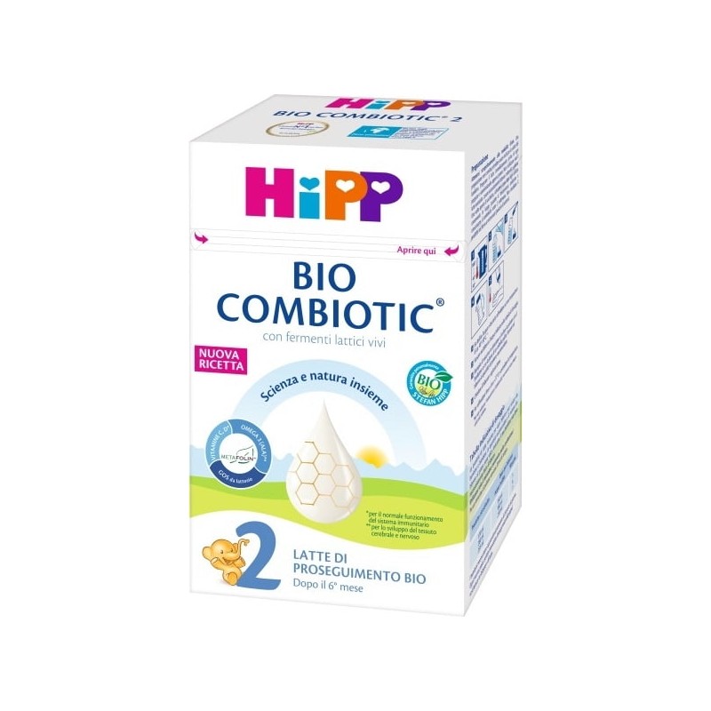 Hipp Bio Combiotic 2 Latte in Polvere 600 g