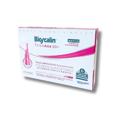 Bioscalin Tricoage Fiale Anticaduta Ridensificanti 8 Fiale