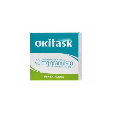 Dompe' Farmaceutici Okitask Soluzione Orale Granulari 30bust 40mg