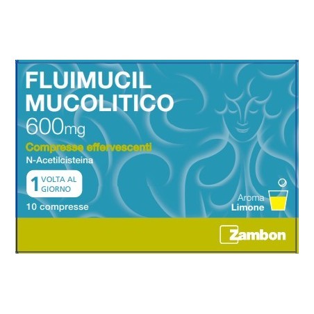 Fluimucil Mucol*10cpr Eff600mg
