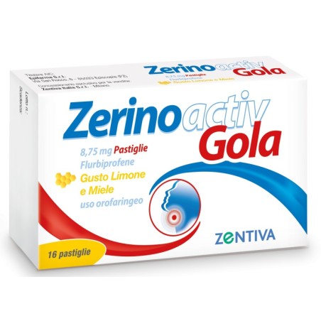 Zentiva Zerinoactiv Gola*16 Pastglie Limone e Miele - Scadenza del prodotto 30/06/2026