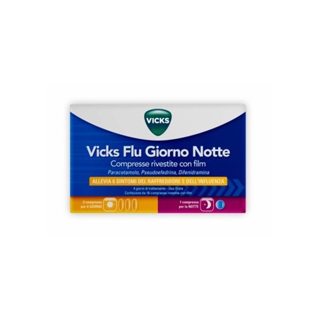 Vicks Flu Giorno Notte*12+4cpr
