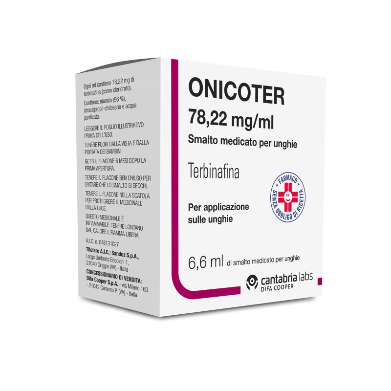 Onicoter*smalto Med 1fl 6,6ml