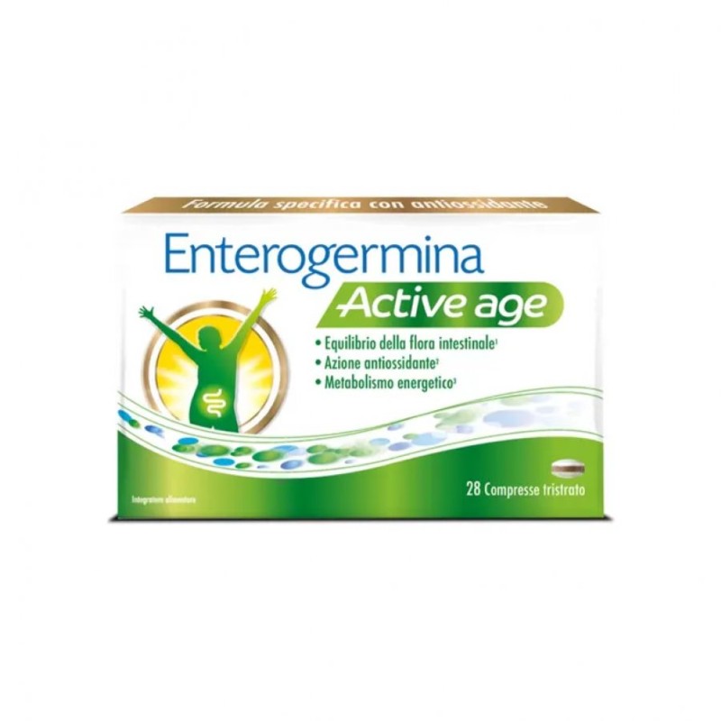 Enterogermina Active Age Benessere Intestinale 28 Compresse