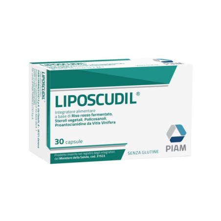 Piam Liposcudil 30 Capsule Integratore per Controllo Colesterolo