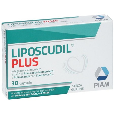 Piam Liposcudil Plus 30 Capsule Integratore per il Colesterolo