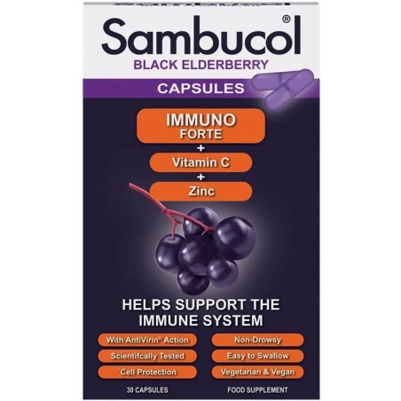 SAMBUCOL IMMUNOFORTE 30 CAPSULE
