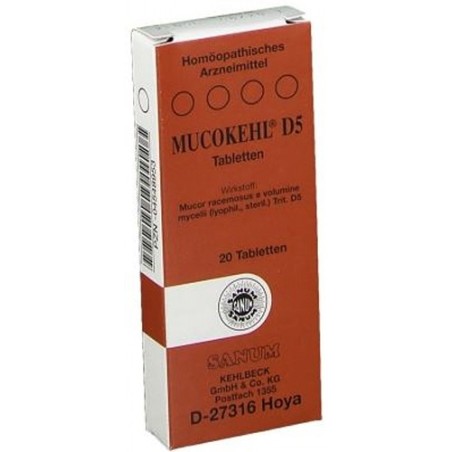 Sanum Mucokehl D5 20 Compresse