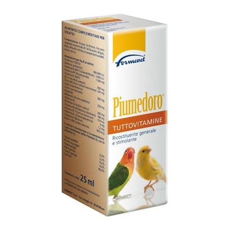 Piumedoro Tuttovitamine Flacone 25 Ml