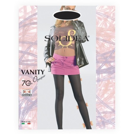 Vanity 70 Opaque Collant Vita Bassa Nero 4 L