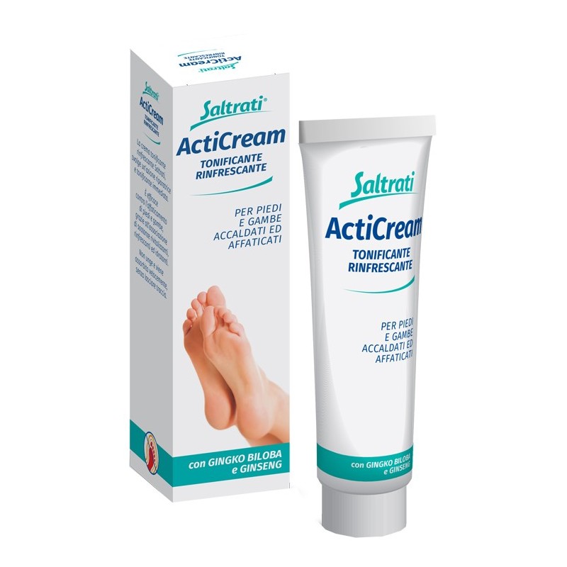 Saltrati Acticream Tonificante Rinfrescante Per Piedi E Gambe 100 Ml