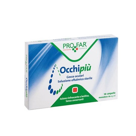 Occhi Piu' Gocce Oculari Rinfrescanti 10 Fl Da 0,5 Ml Profar