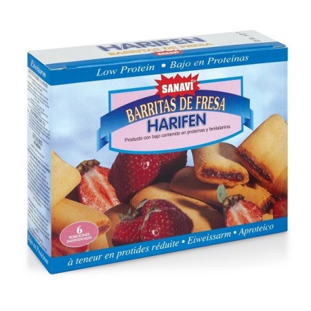 Harifen Snack Fragola 125 G