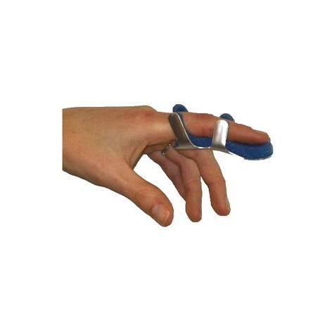 Stecca Per Frattura Dita A Ranetta Farmasplint Misura Grande In Alluminio Modellabile Con Imbottitura In Spugna Poliuretanica An