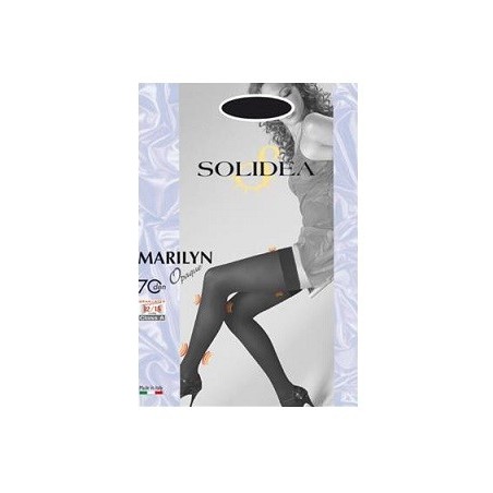 Marilyn 70 Opaco Calza Autoreggente Nero 3