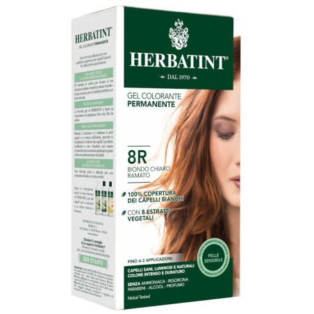 Herbatint 8r Biondo Chiaro Ramato 150 Ml