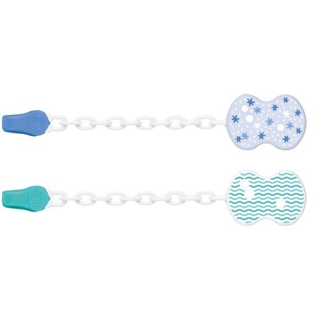 Chicco Physio Clip Catenella Azzurro