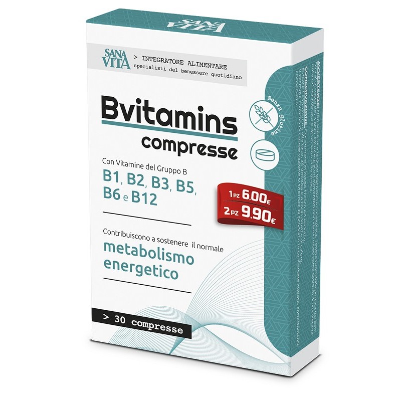 Sanavita Bvitamins 30 Compresse