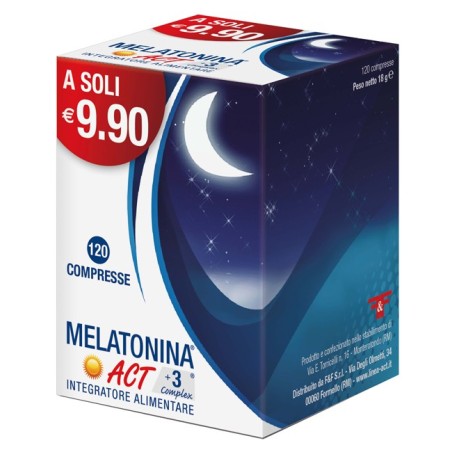Melatonina Act +3 Complex 120 Compresse