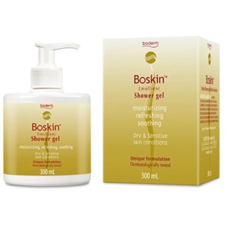 Boskin Doccia Gel Emolliente Cuoio Capelluto E Pelle 300 Ml