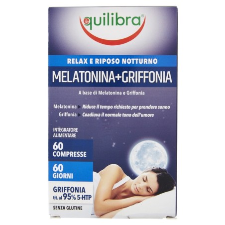 Melatonina + Griffonia 60 Compresse