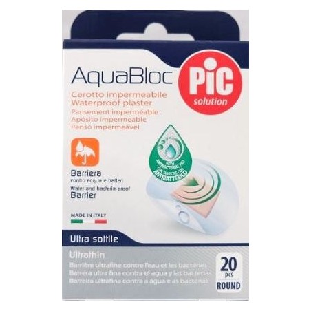 Cerotto Pic Aquabloc Diametro 22 5mm 20 Pezzi