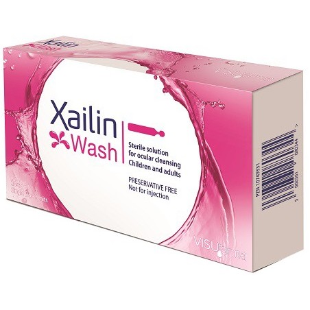 Xailin Wash Soluzione Sterile Oculare 20 Flaconcini 5 Ml Monodose