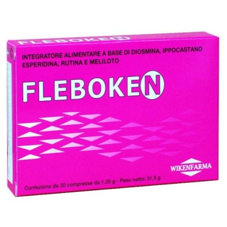 Fleboken 30 Compresse