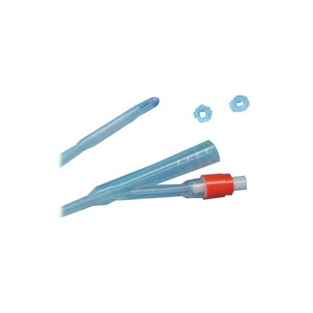 Catetere Foley In Silicone Con Scanalature Longitudinali Ch18