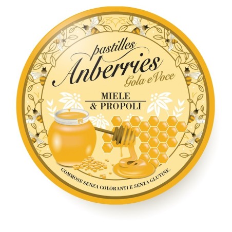 Anberries Miele Propoli 55 G
