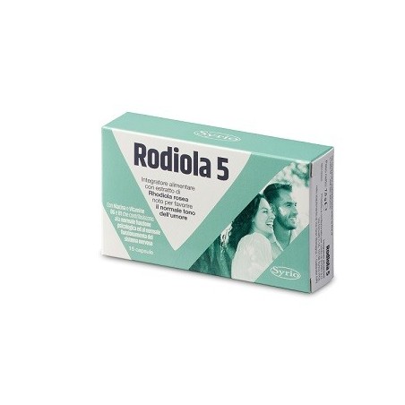 Rodiola 5 15 Compresse