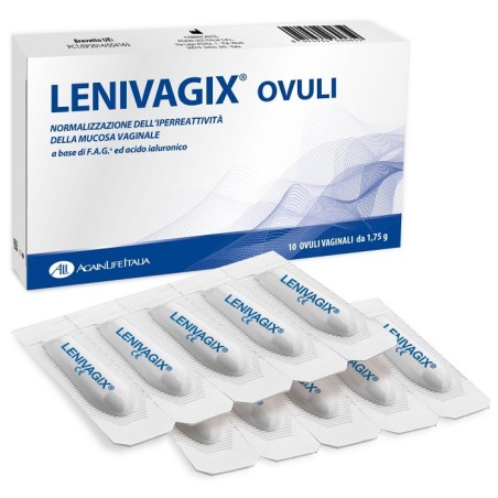 Lenivagix Ovuli Vaginali 10 Pezzi