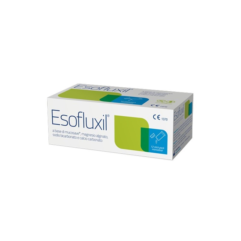 Esofluxil Trattamento Reflusso Gastrico 12 Stick Pack Monodose Da 15 Ml